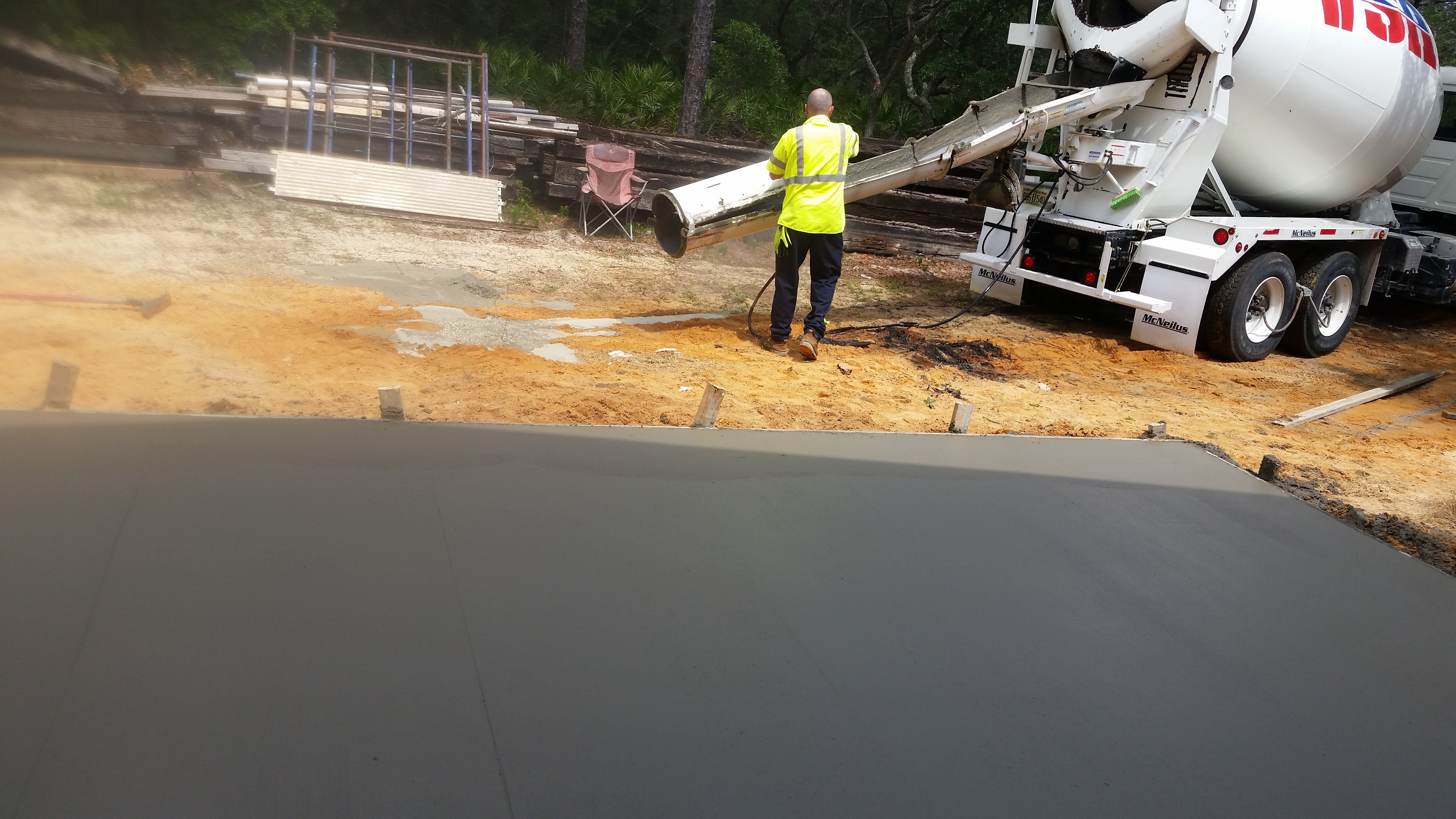 Concrete Driveway & Patio Installation in Milton, FL